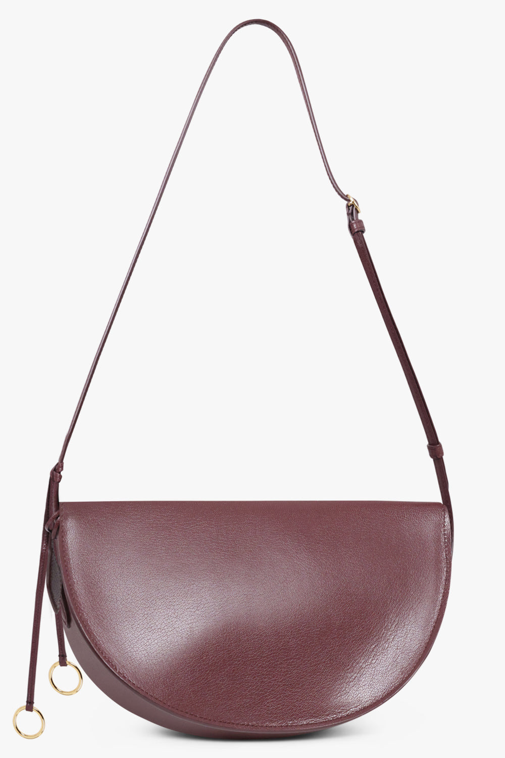 HIP EAST WEST CROSSBODY BAG | GARNET RED - 2