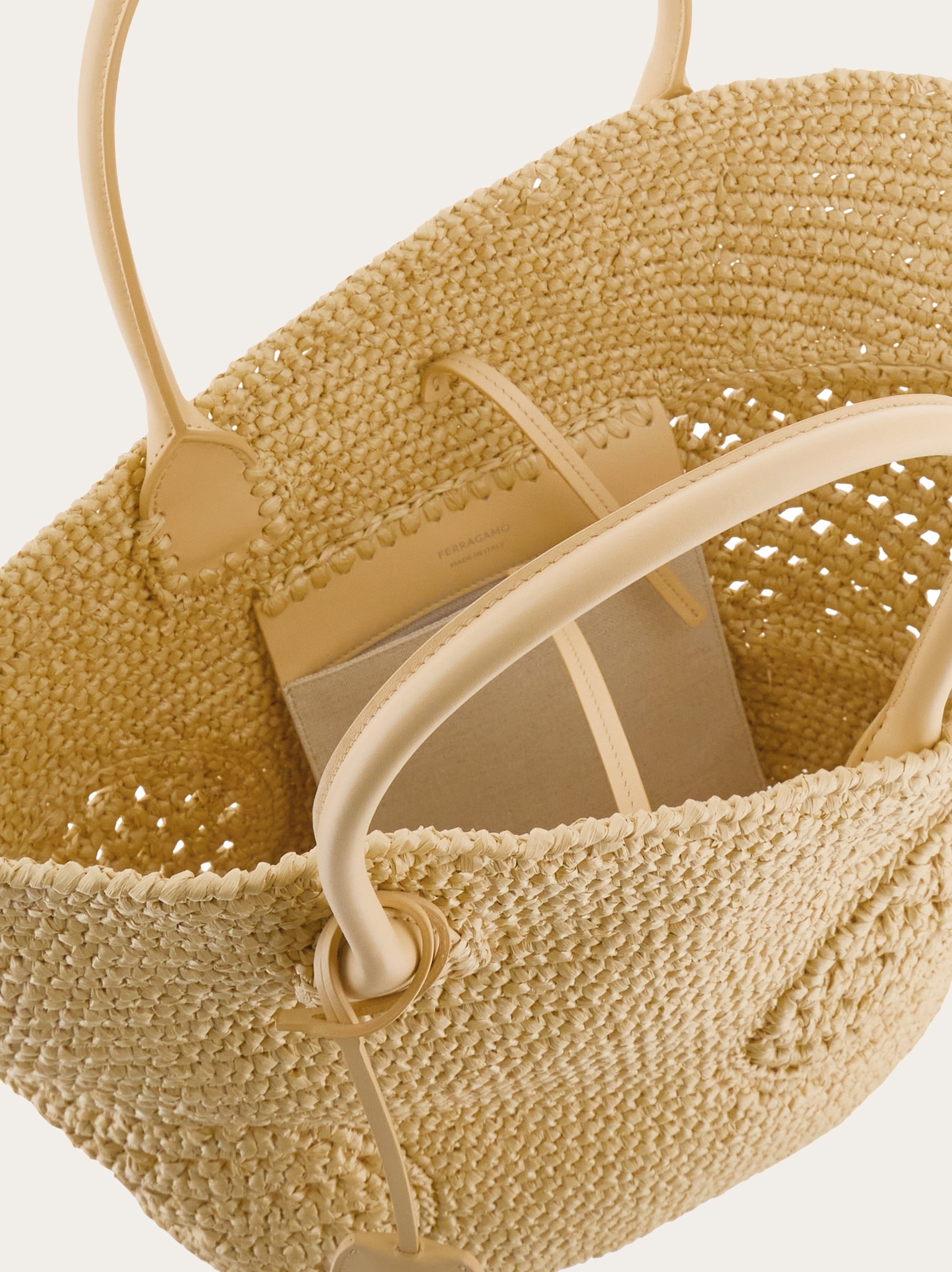 Tote bag with cut-out detailing (L) - 5