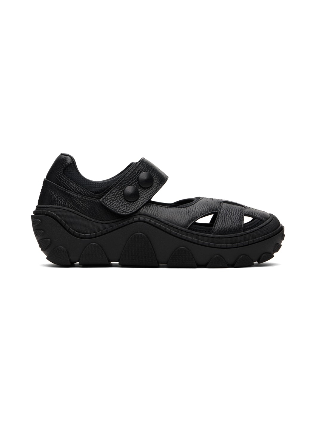 Black Tonkin Hybrid Sandals - 1