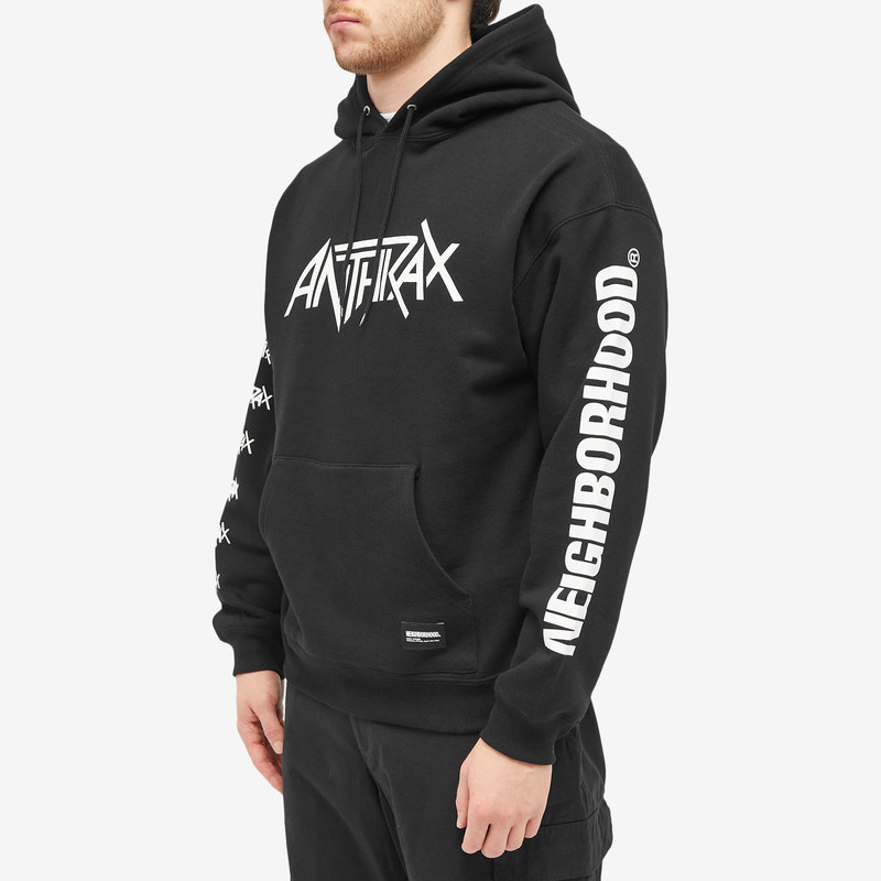 NEIGHBORHOOD Neighborhood Anthrax Pullover Hoodie outlook