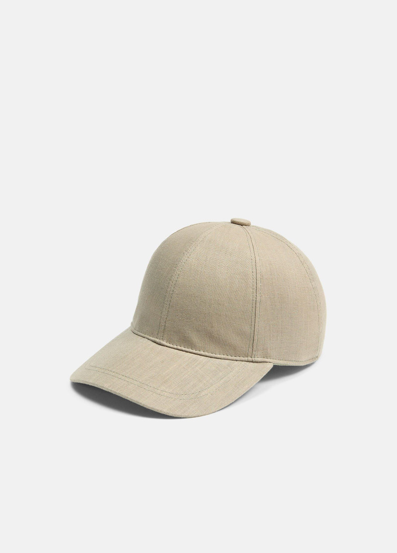 Men's Linen Baseball Cap 1
