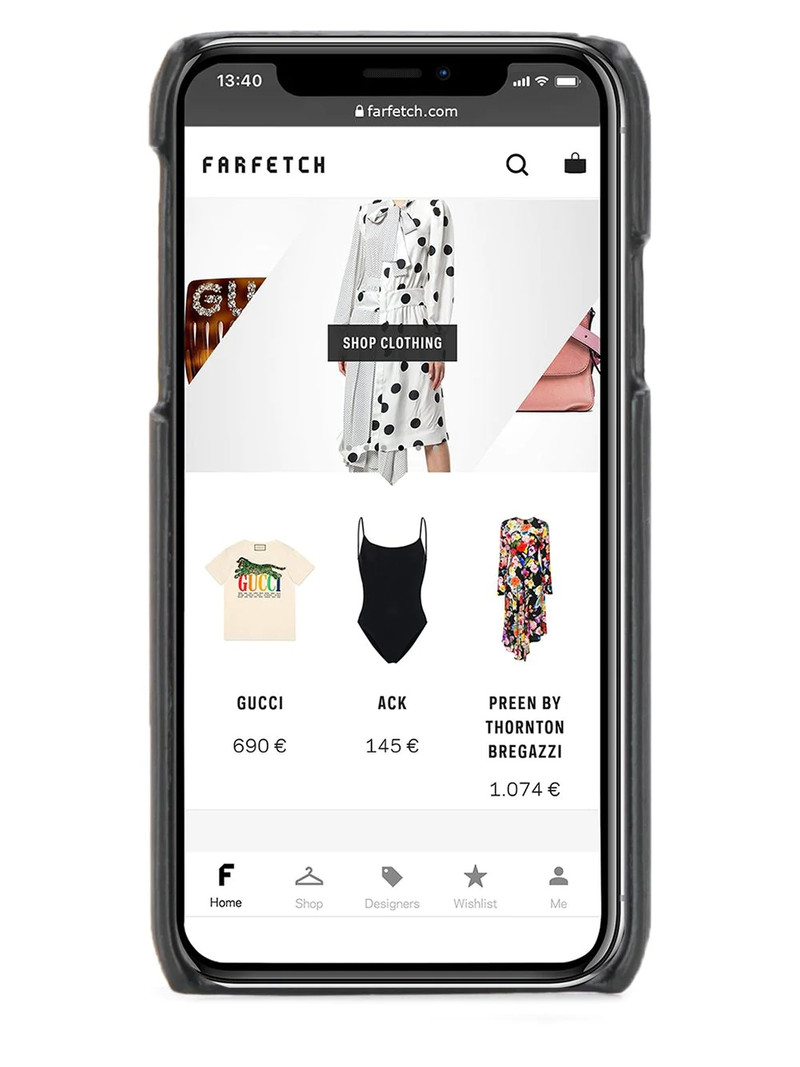 Dolce & Gabbana heart plaque iPhone X/Xs case outlook