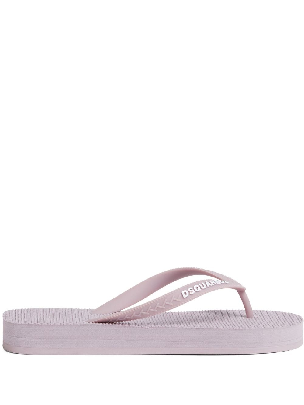 logo-strap flip flops - 1
