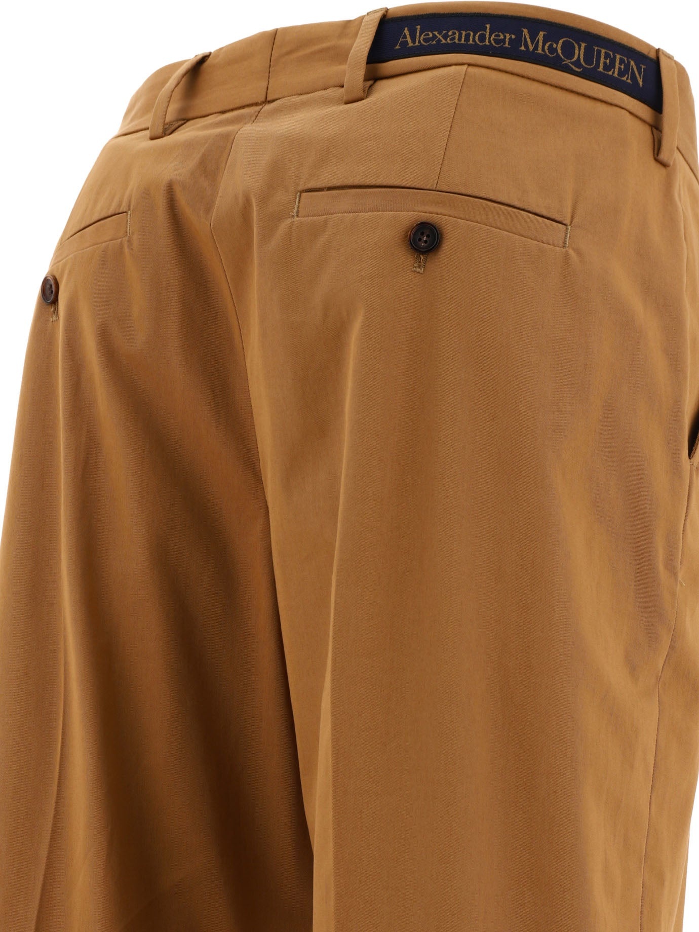Alexander Mcqueen Tailored Trousers With Back Logo - 4