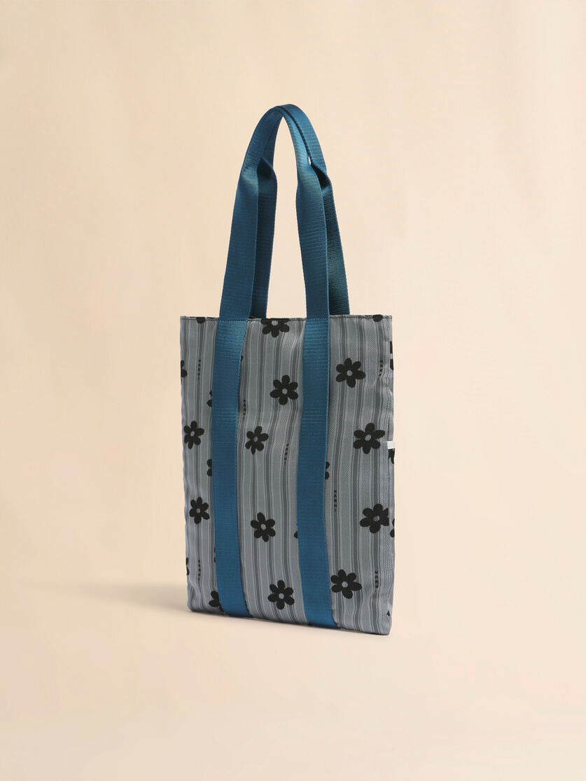 GREY COTTON TOTE BAG - 3