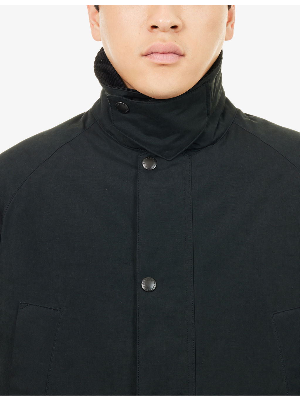 Oversized Bedale Padded Cotton Blend Jacket - 5