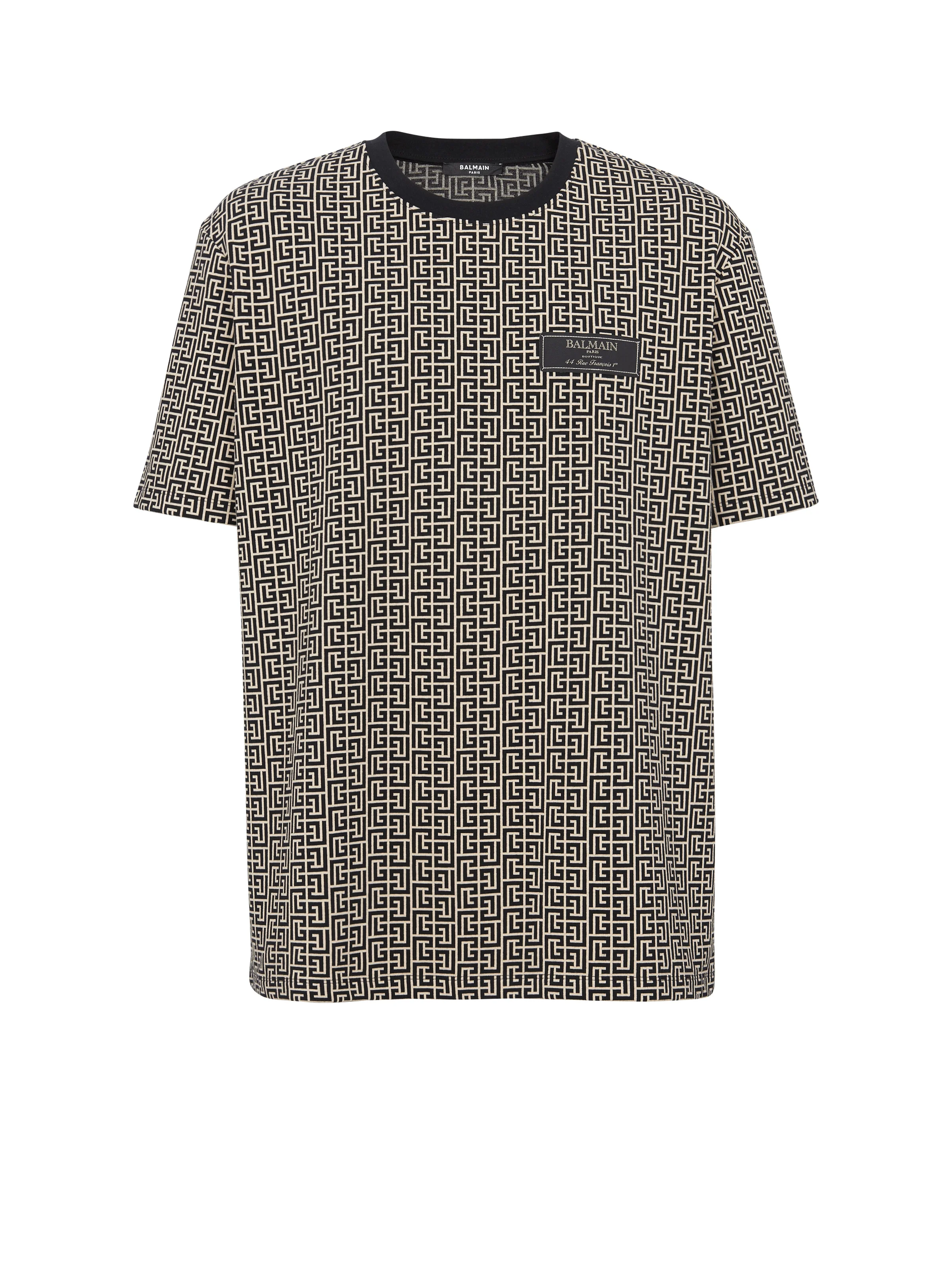 PB Labyrinth jacquard T-shirt - 1