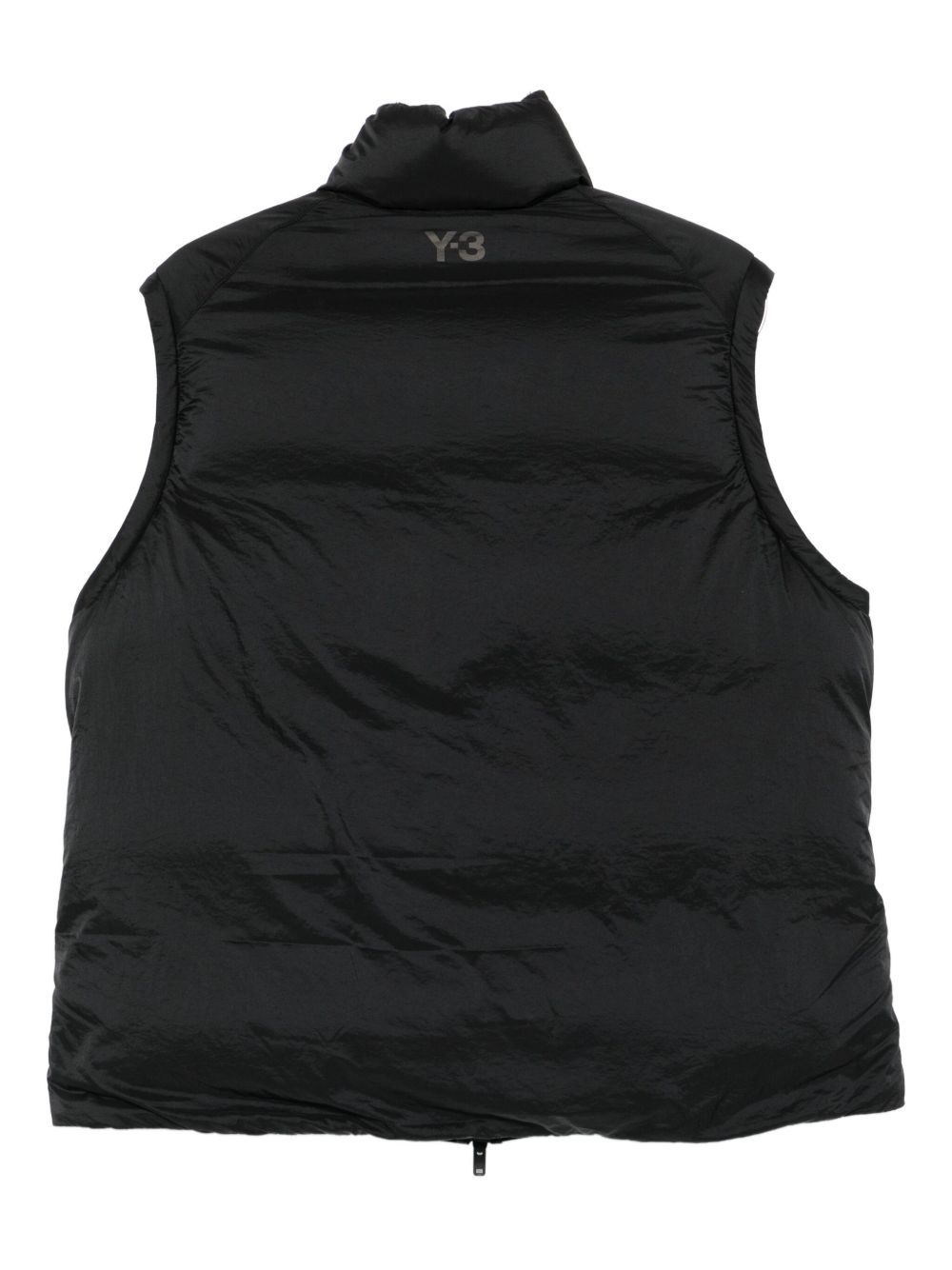 quilted high-neck vest - 2