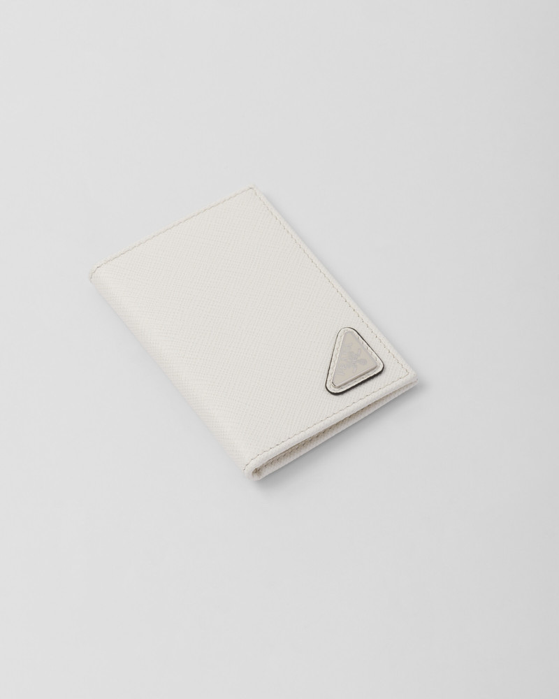 Prada Saffiano Leather Card Holder outlook