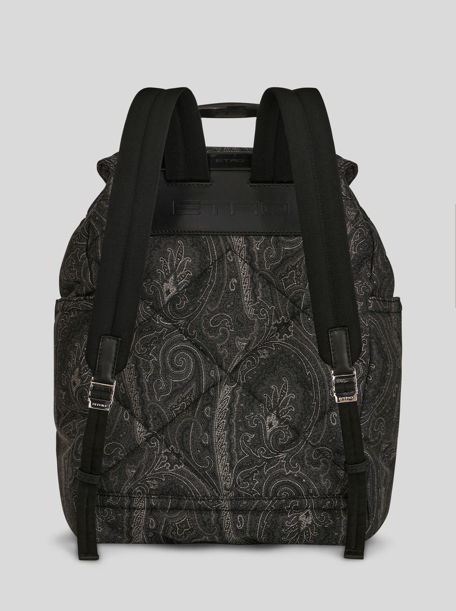 PAISLEY BACKPACK WITH ETRO LOGO AND PEGASO - 3