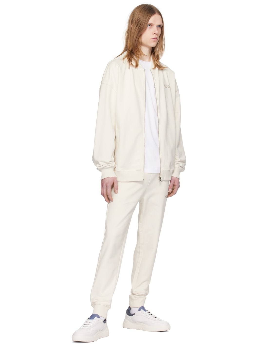 Off-White Embroidered Sweatpants - 4