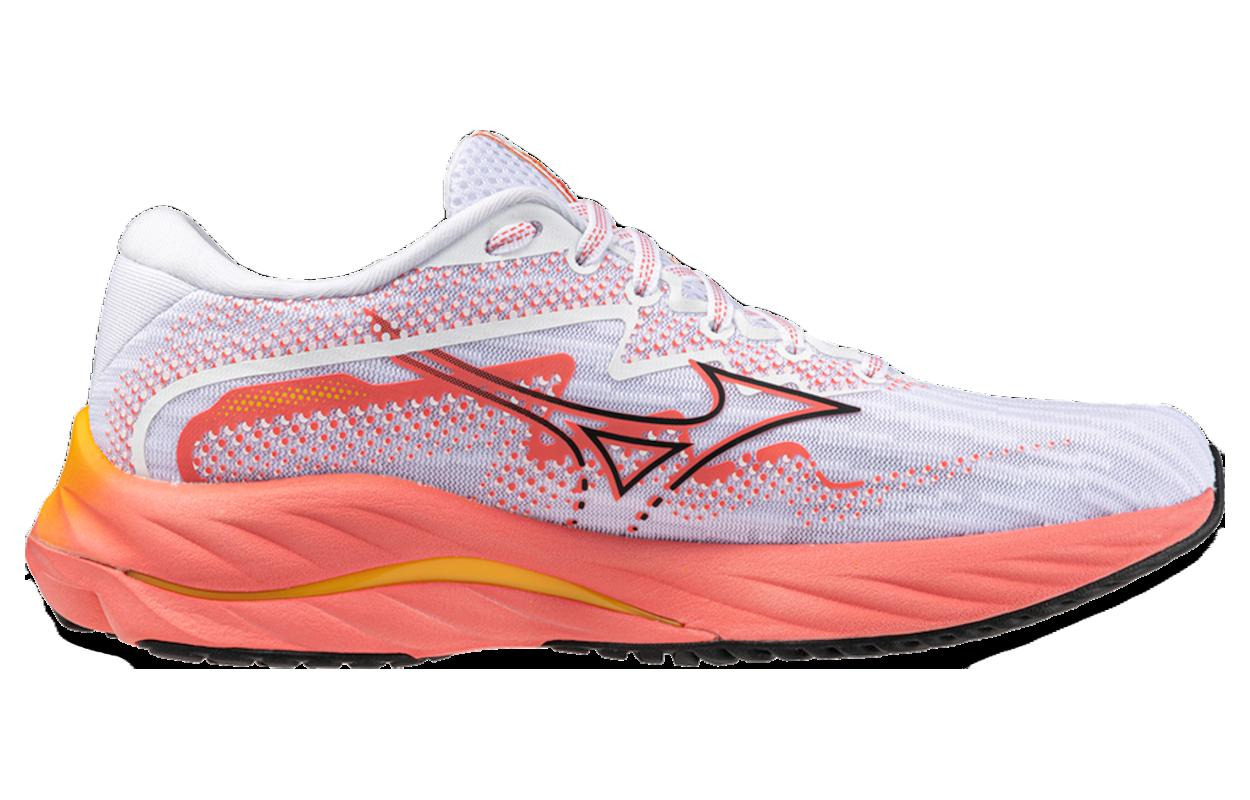 (WMNS) Mizuno Wave Rider 27 'White Orange' J1GD230371 - 2