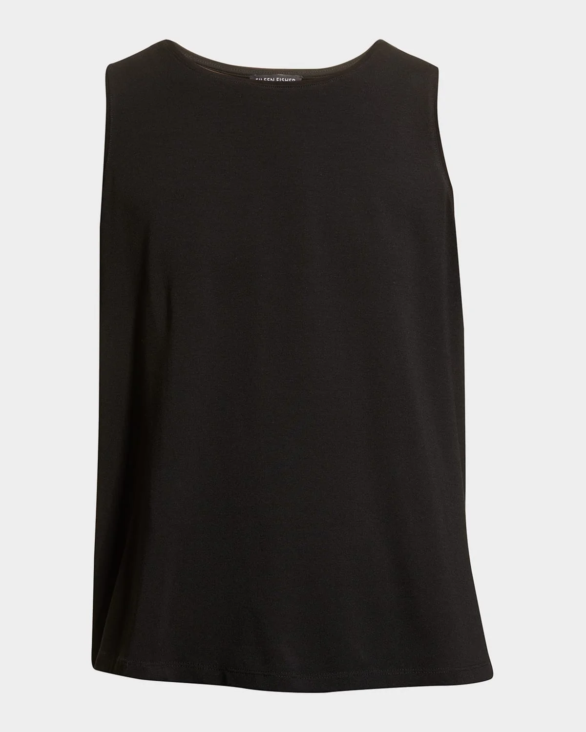 Scoop-Neck Jersey Knit Tank Top - 1