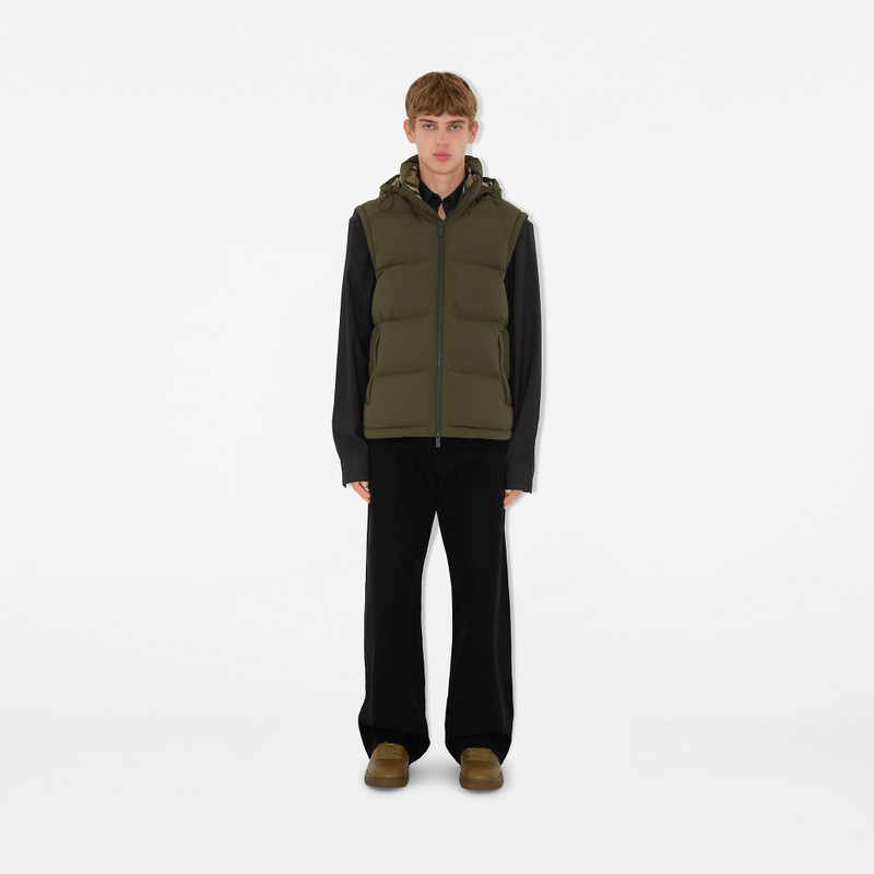 Detachable Sleeve Nylon Puffer Jacket 5
