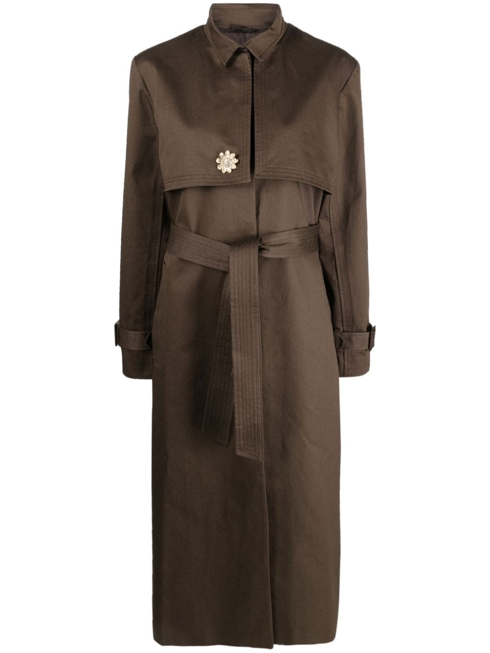 Rudolf belted trench coat - 1