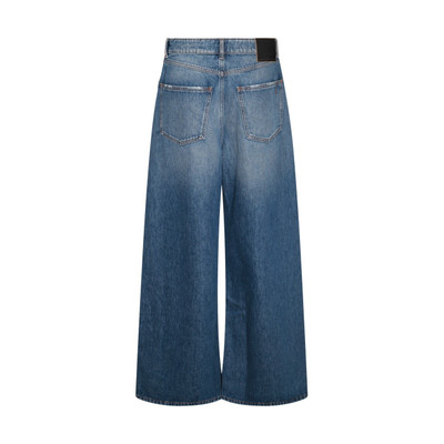 Sportmax blue cotton denim jeans outlook