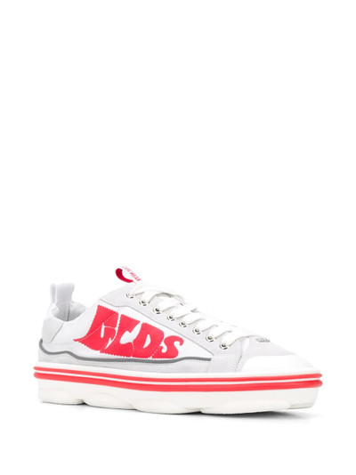 GCDS logo low-top sneakers outlook