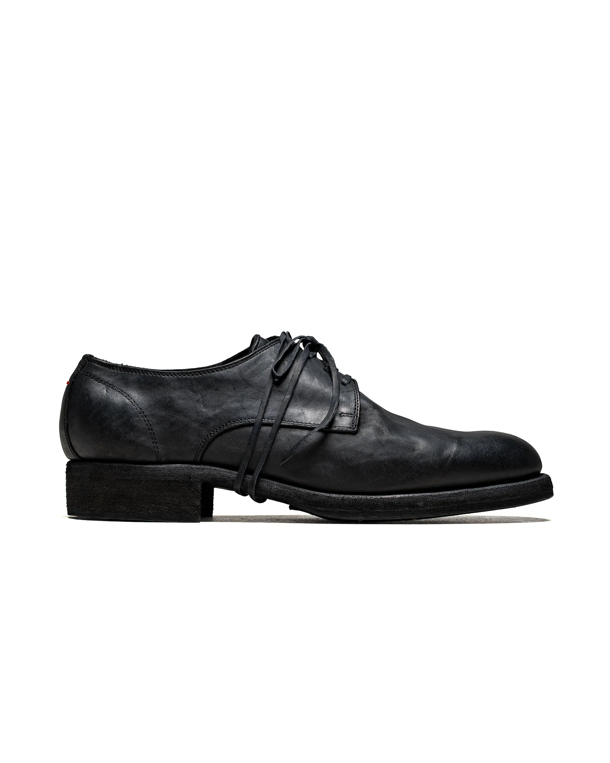 Guidi Derbie Shoes Horsy Black - 1
