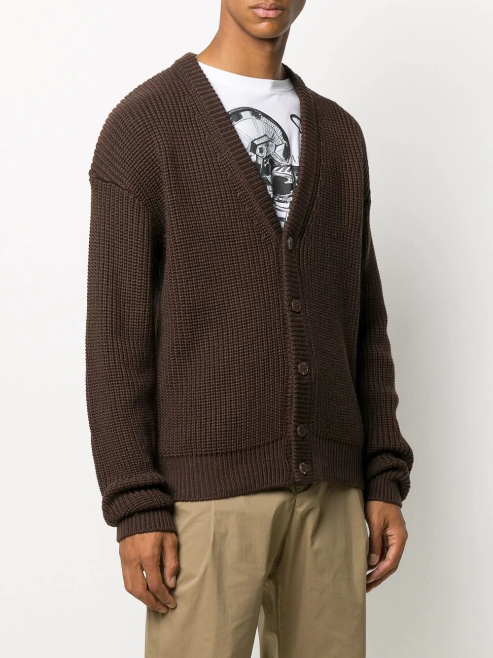 button-down cardigan  - 3