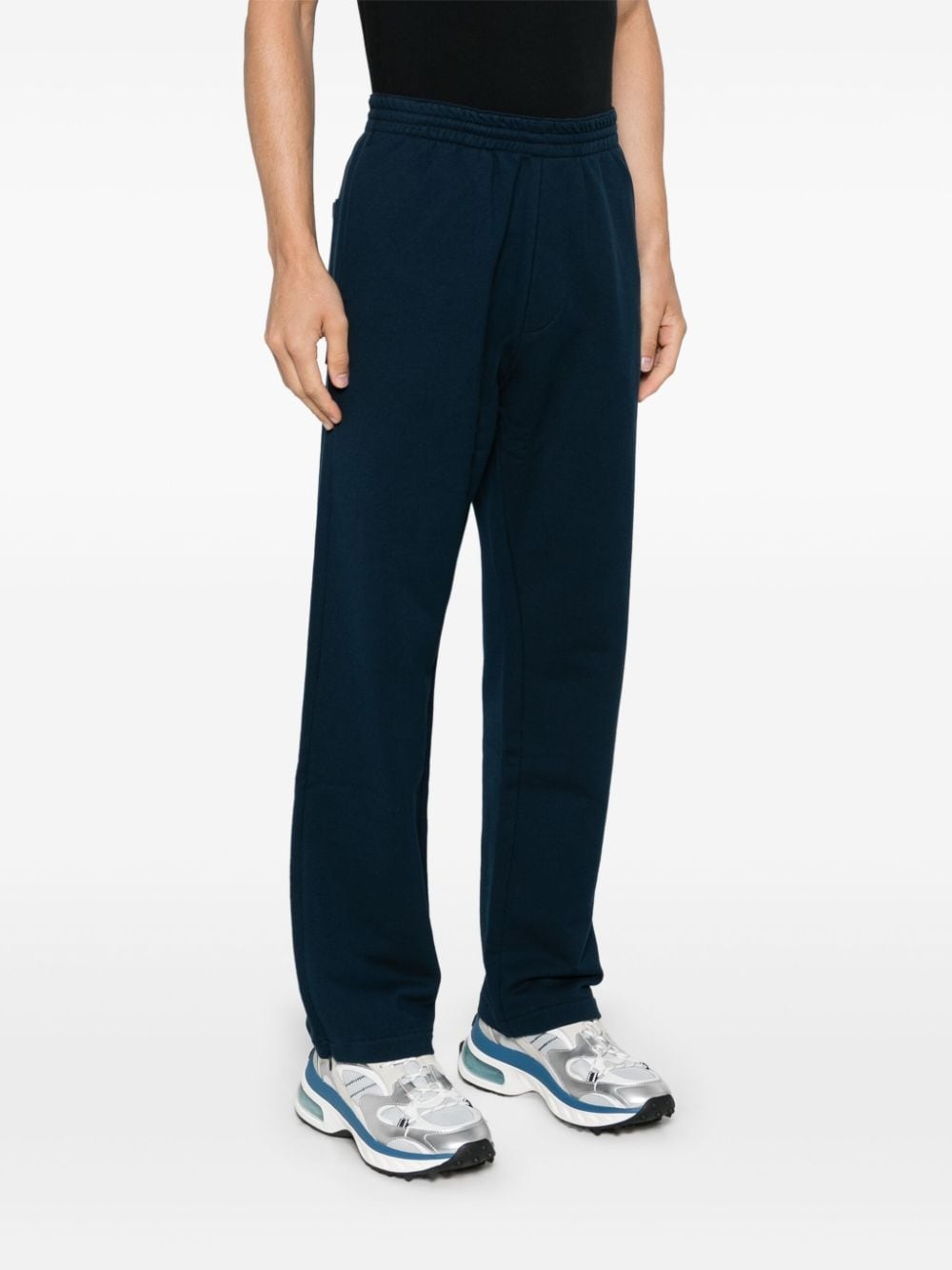 rubberised-logo track pants - 3