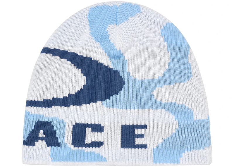 PALACE Palace x Oakley No Cuff Beanie Cloud outlook