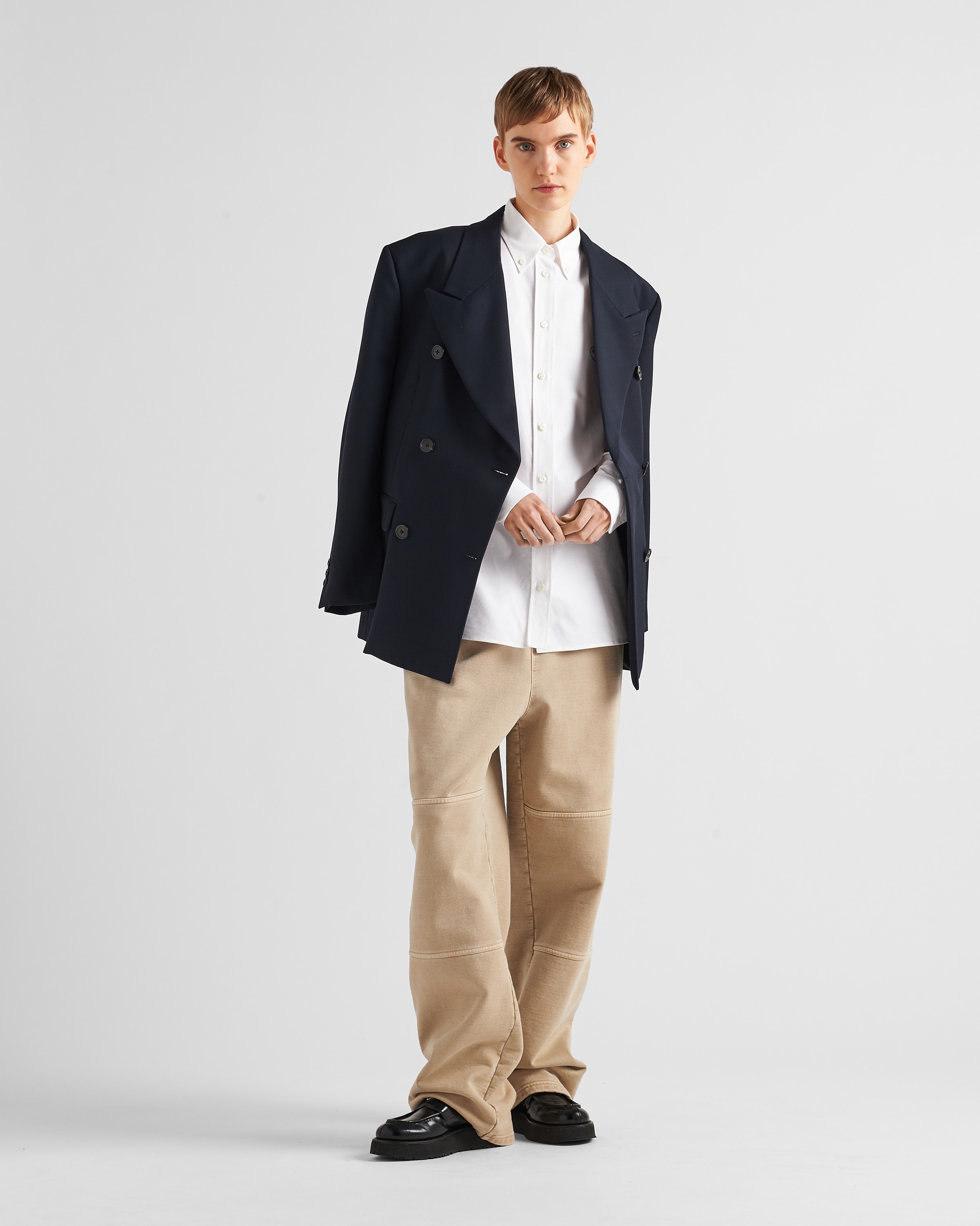Embroidered Oxford cotton shirt - 2