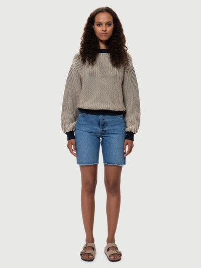 Nudie Jeans Maud Shorts Nostalgic Blue outlook