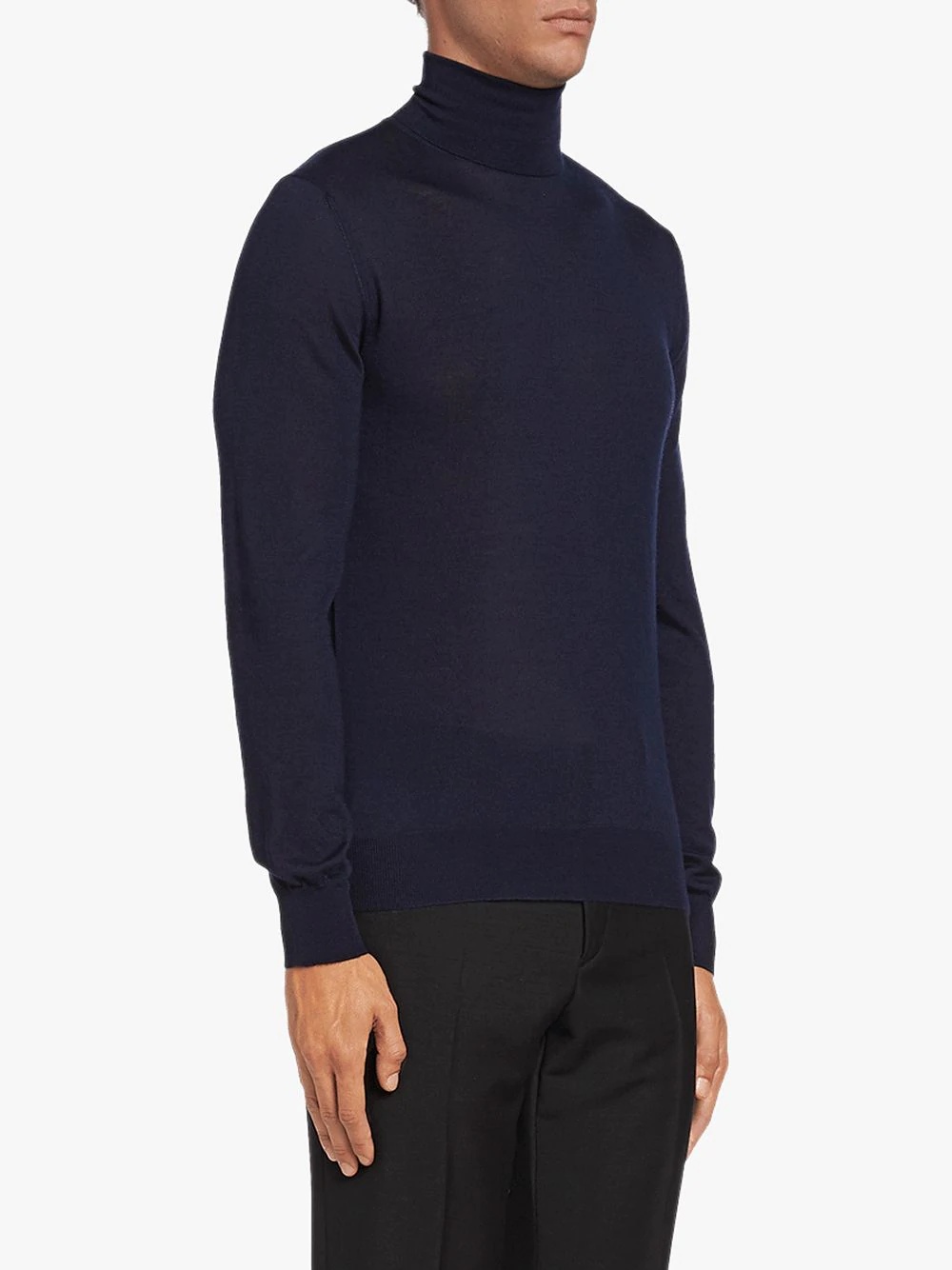 cashmere turtle neck jumper - 3