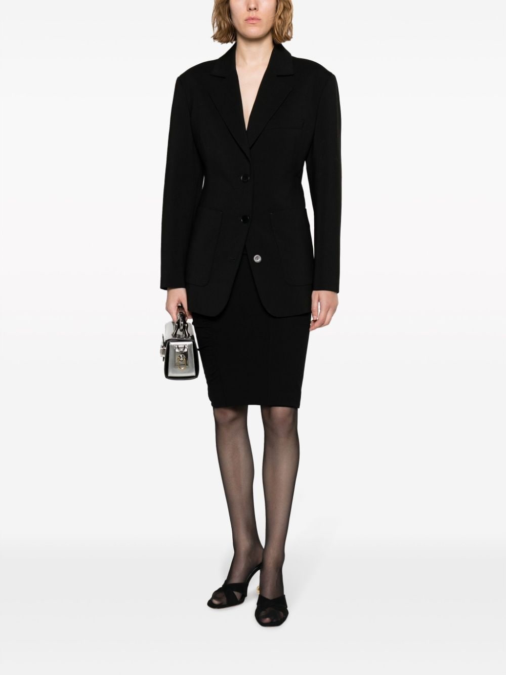 single-breasted blazer - 2