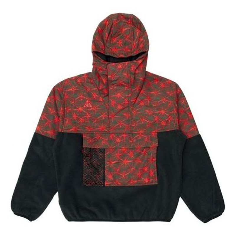 Nike Lab ACG Fleece Top 'Black Rush Red' CK3107-010 - 1