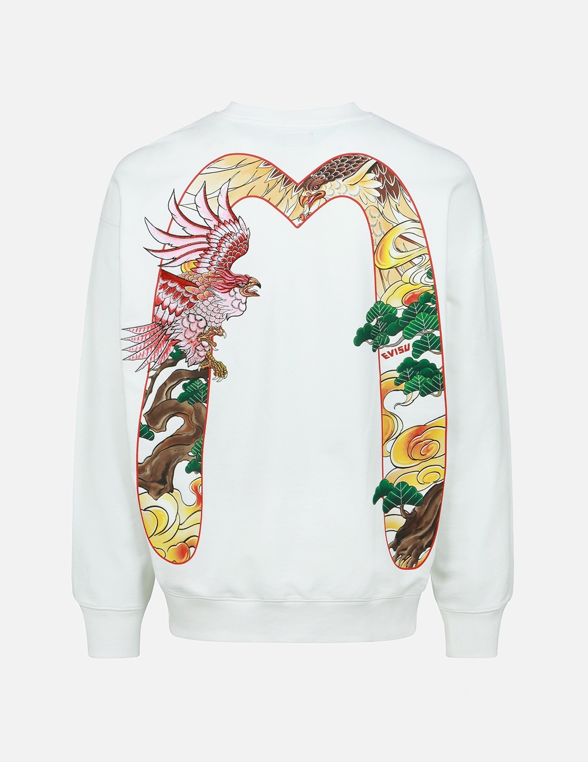 EAGLE DAICOCK PRINT AND EMBROIDERY SWEATSHIRT - 2