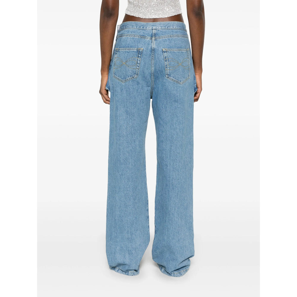 Mach & Mach Blue Denim - Straight-Leg Jeans Women - 2