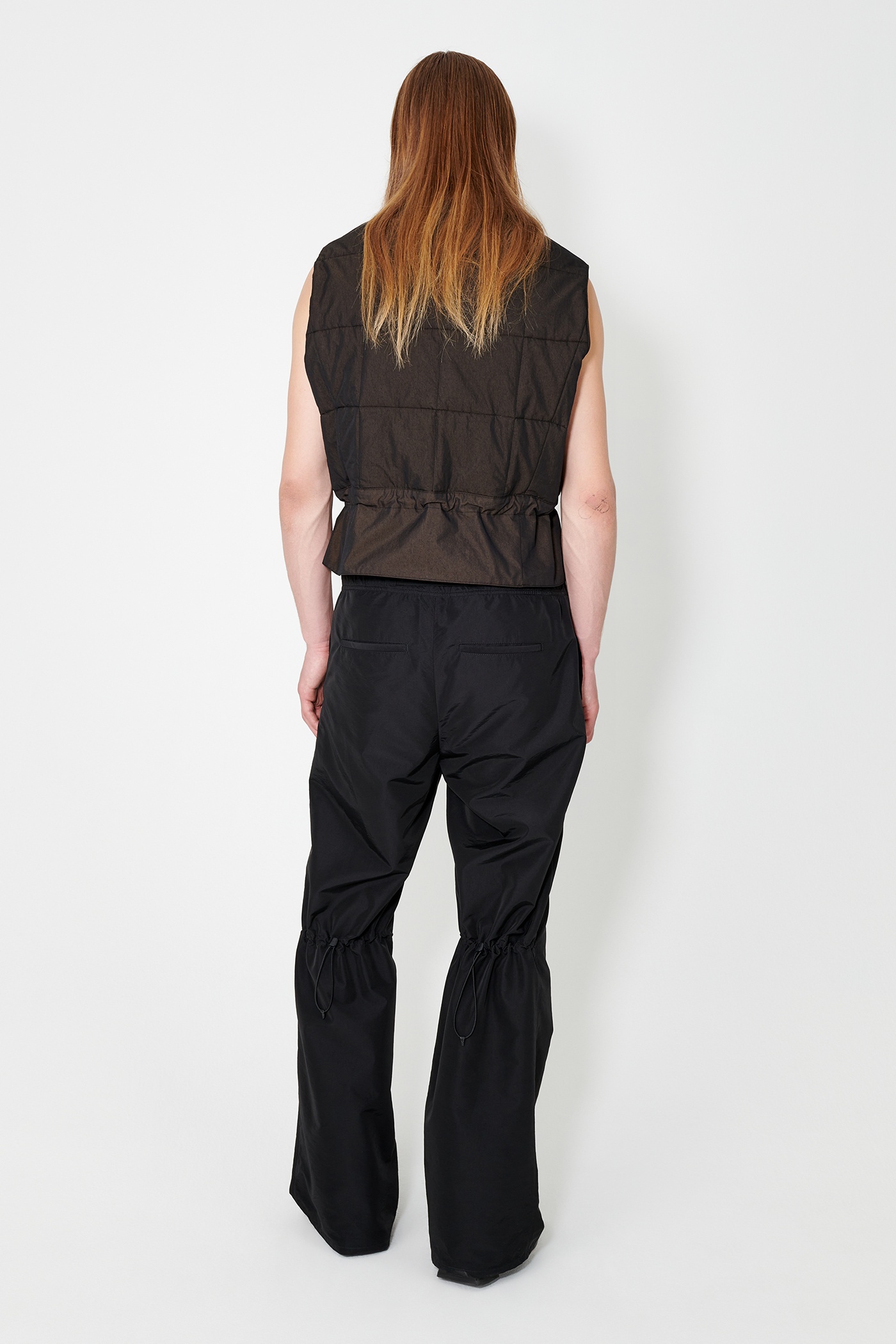 Our Legacy Air Vest Black High Twist Solaro | REVERSIBLE