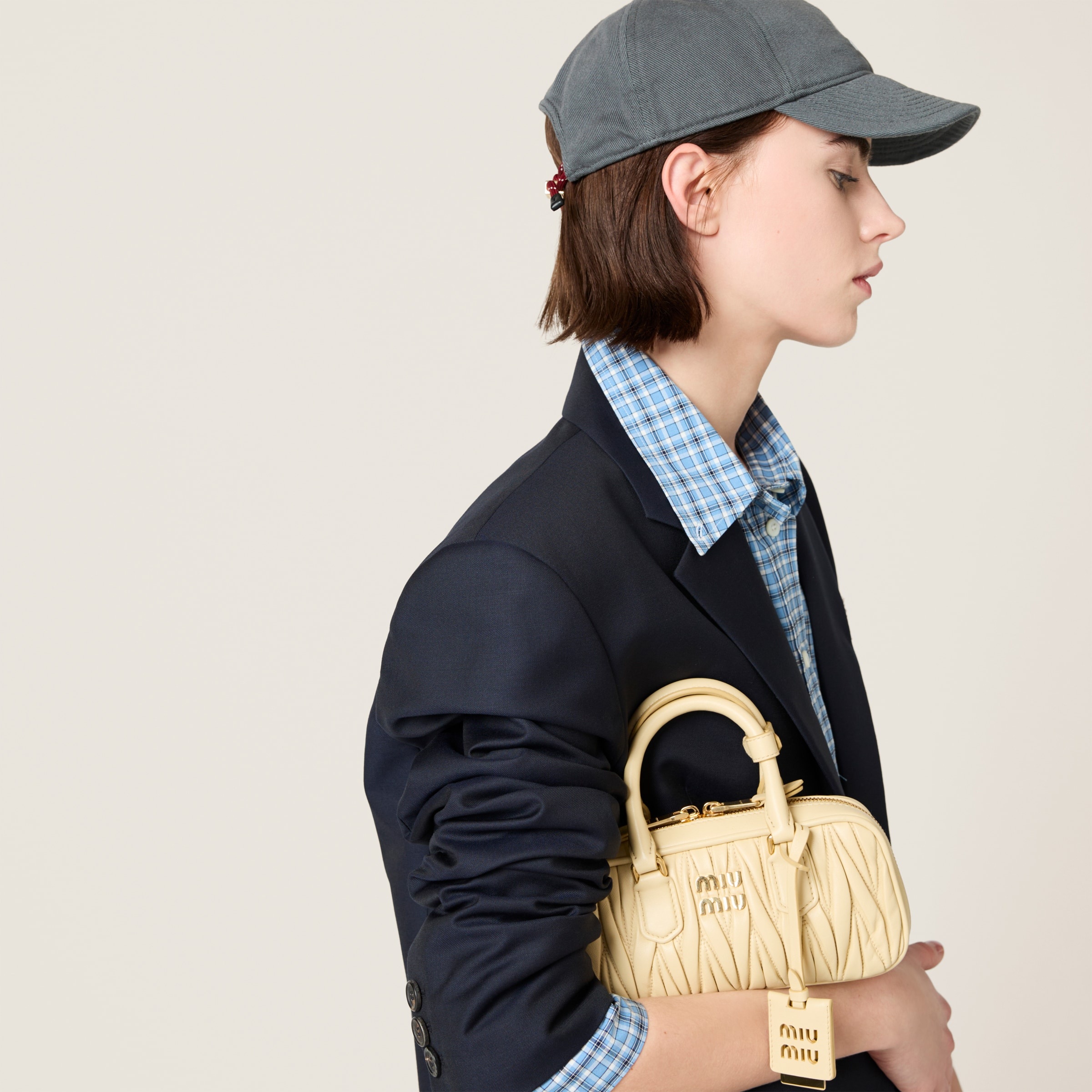 Arcadie matelassé nappa leather mini-bag - 2