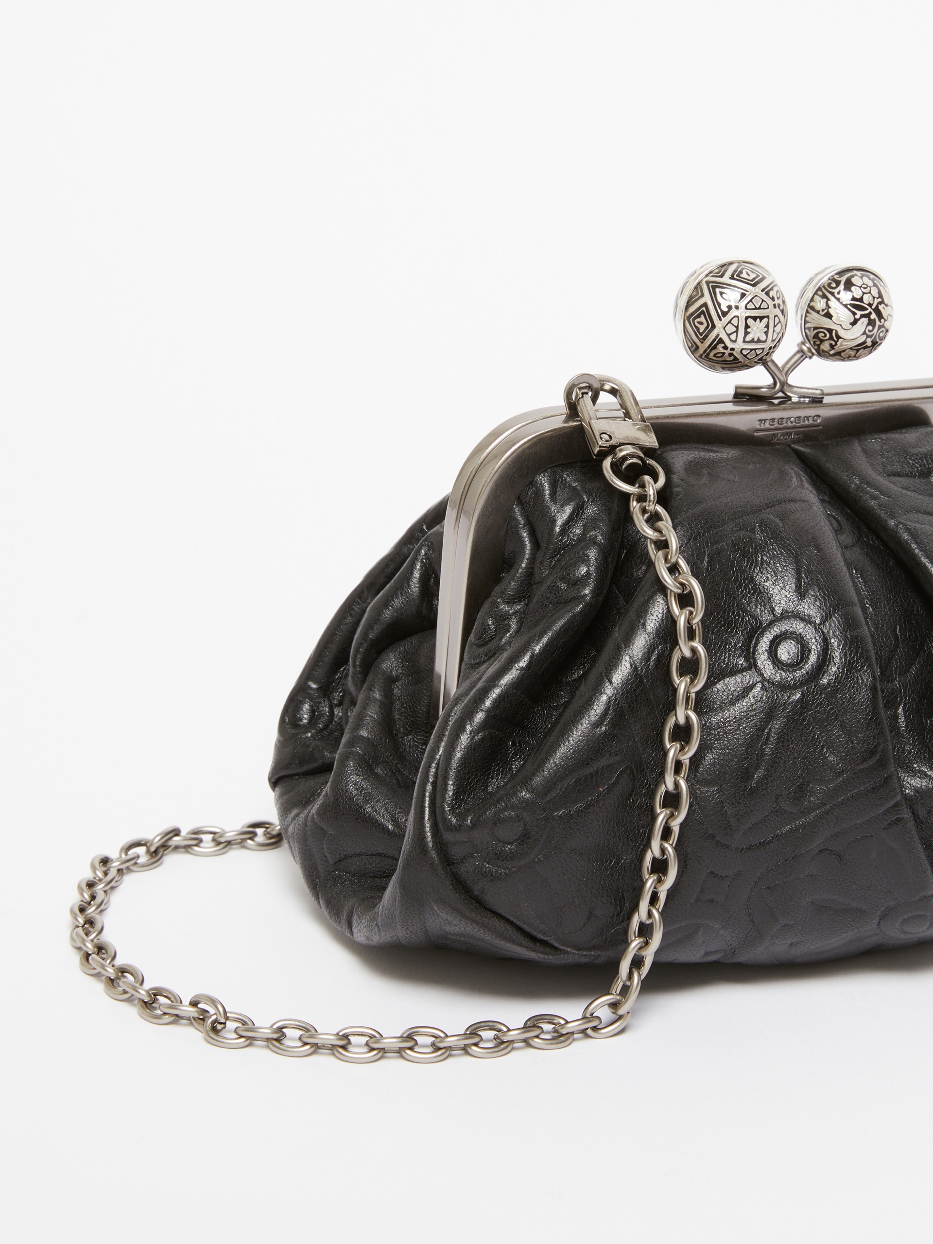 SPANISHHERITAGE Small smooth leather Pasticcino Bag - 4
