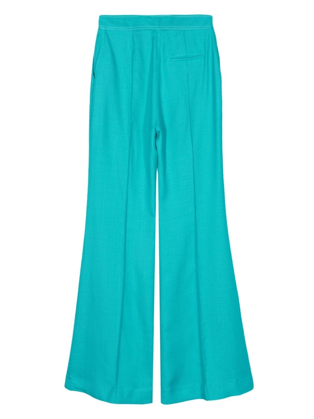 Champagne flared trousers - 2