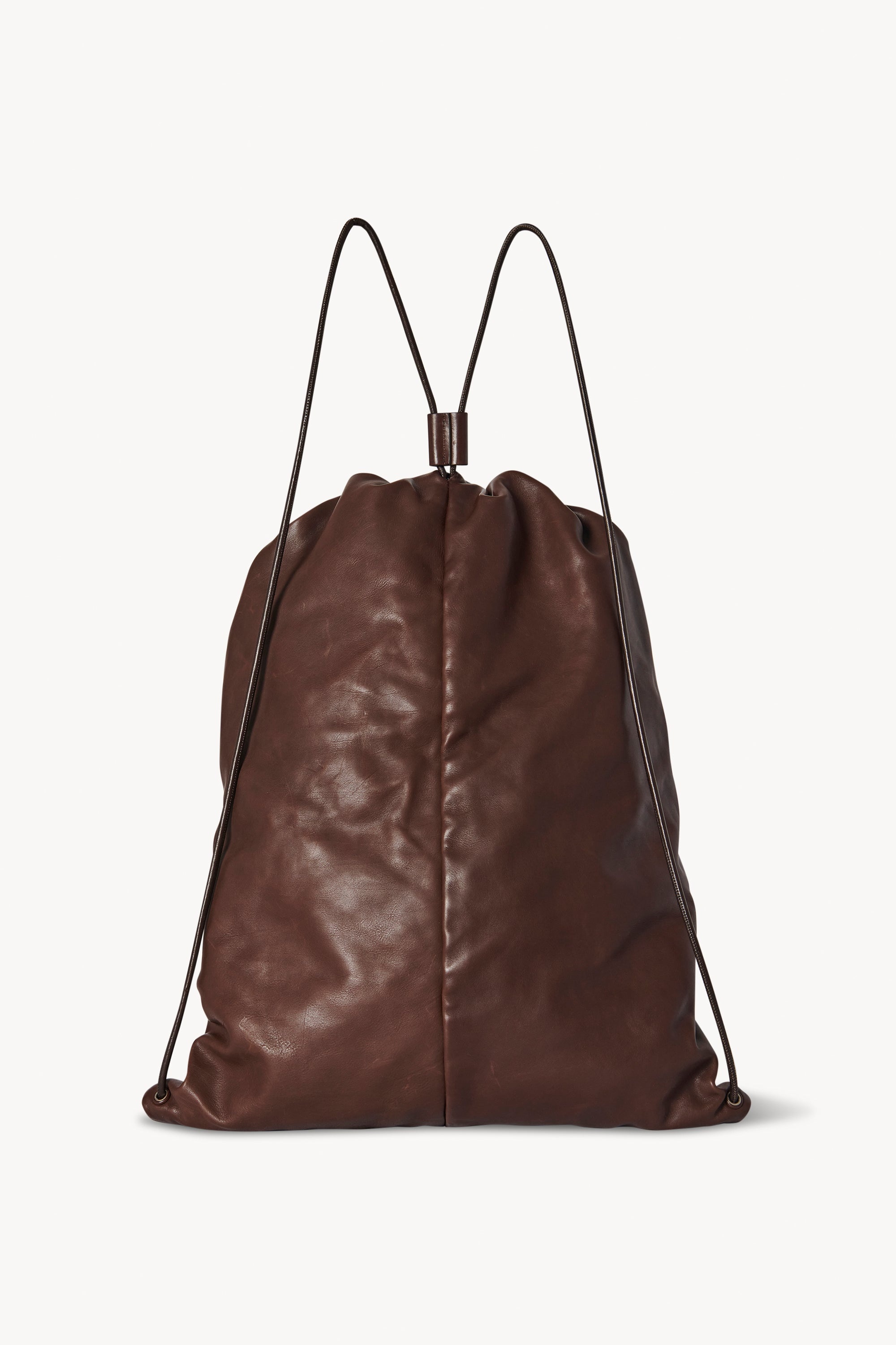 Puffy Backpack in Leather - 3