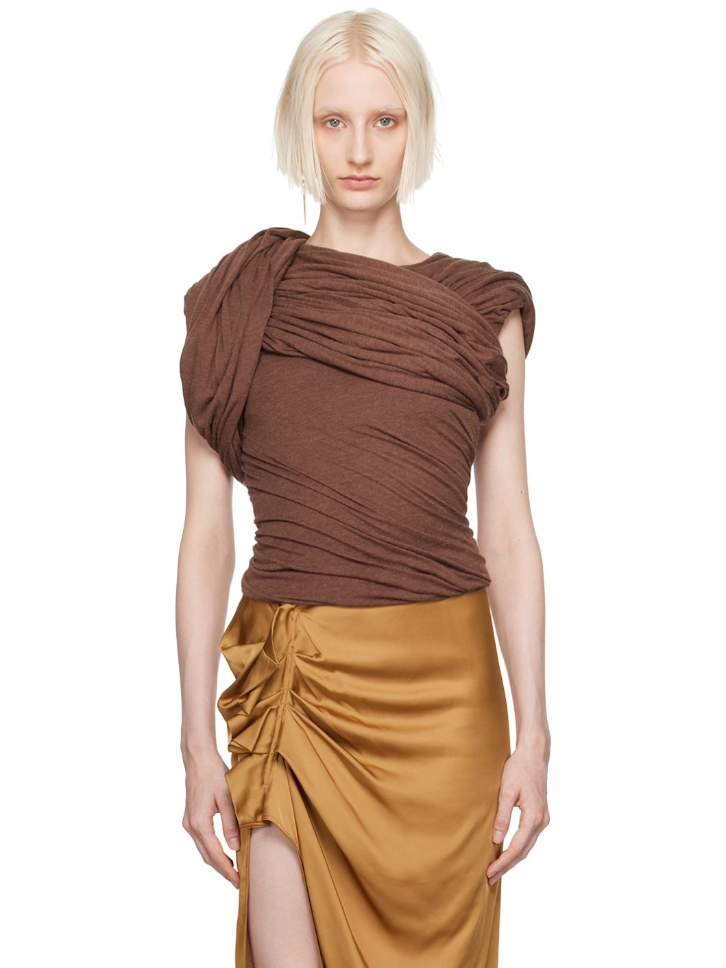 Brown Porterville Harness T-Shirt - 1