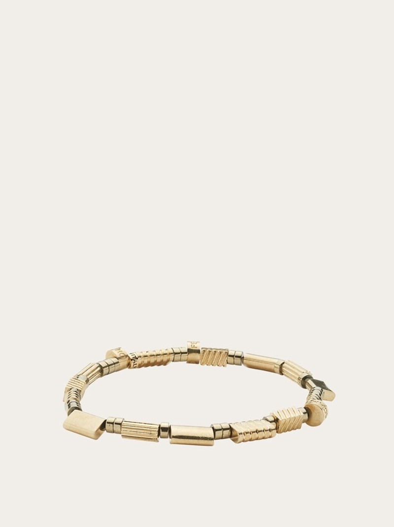 FERRAGAMO BRACELET WITH BRANDED BEADS outlook