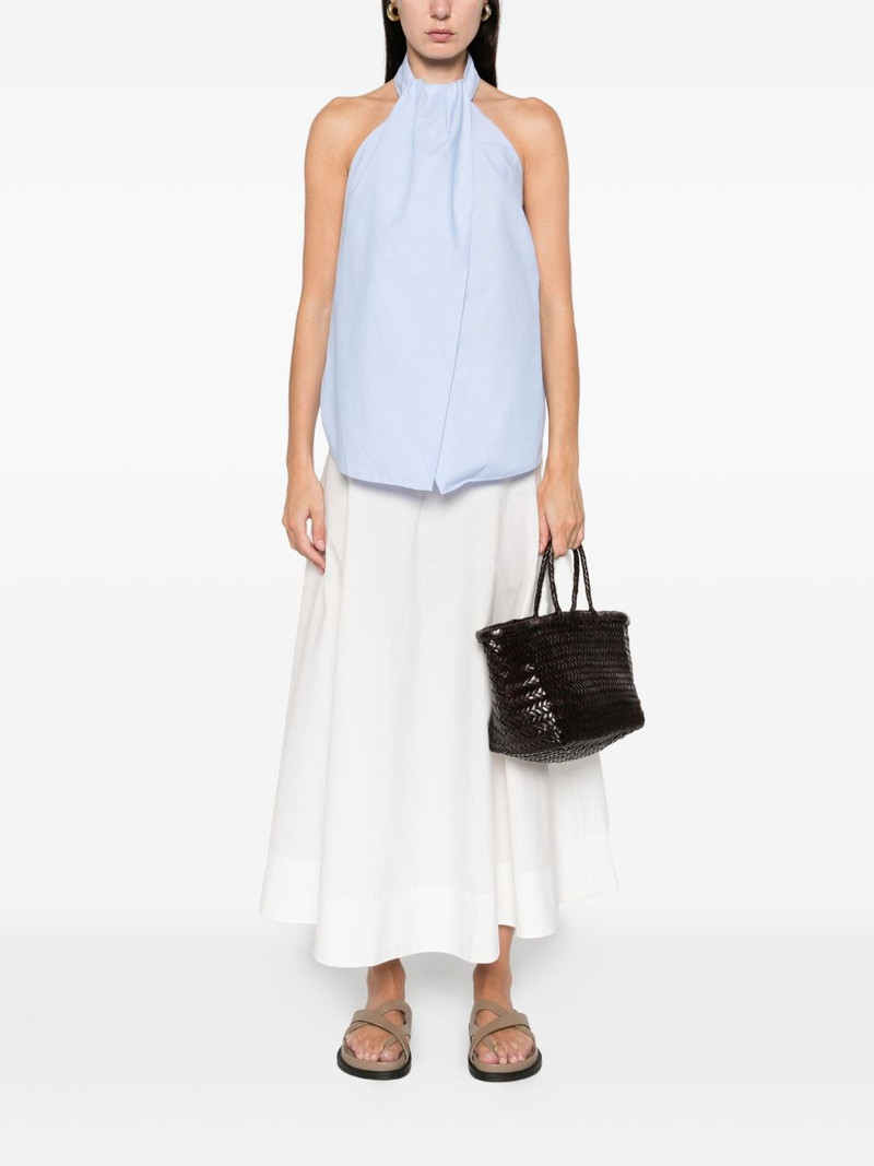 ST. AGNI halter tie-back top outlook