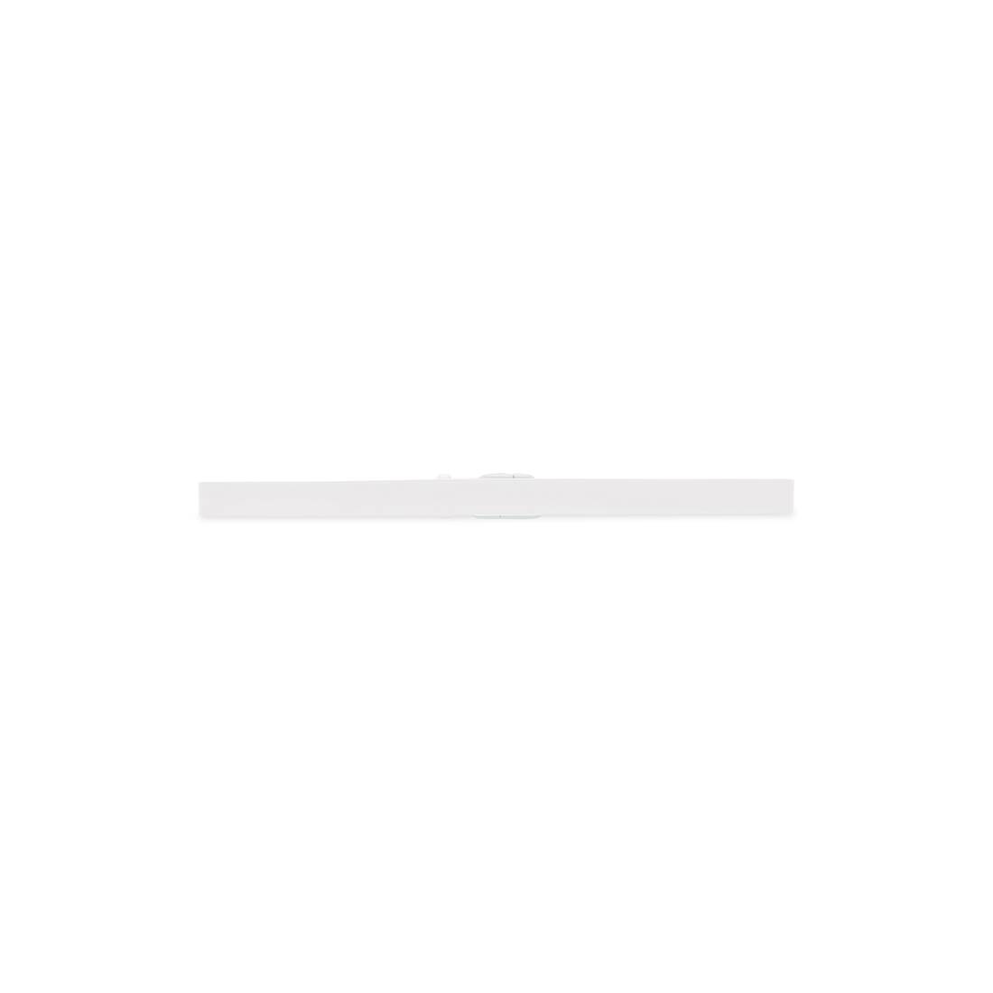 Women's Bb Belt in White - 2