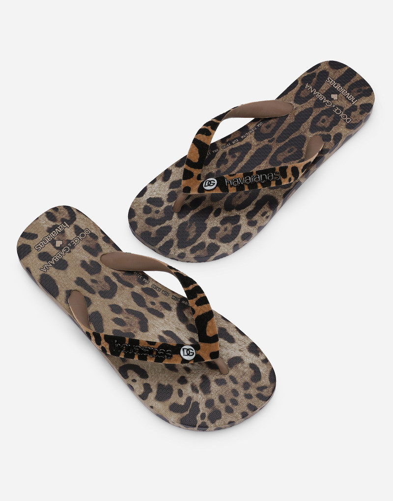 Dolce&Gabbana x Havaianas Leopard Flip-Flops 5