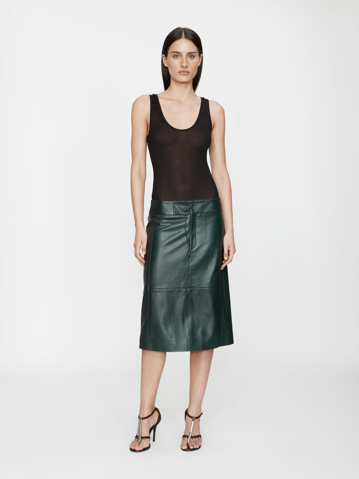 Eddie Leather Skirt - 5