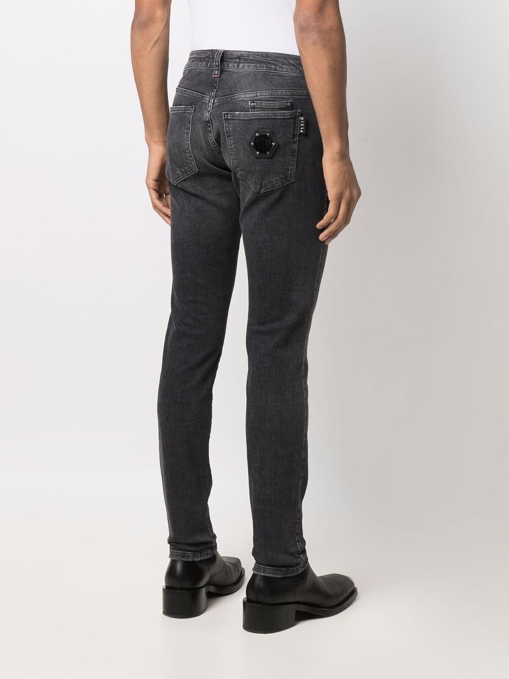 low-rise slim-cut jeans - 4