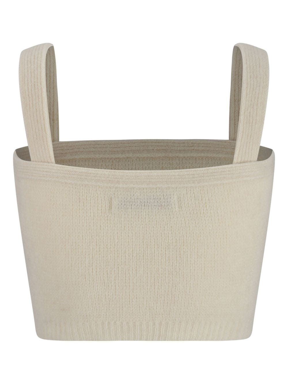 ribbed-knit top - 2