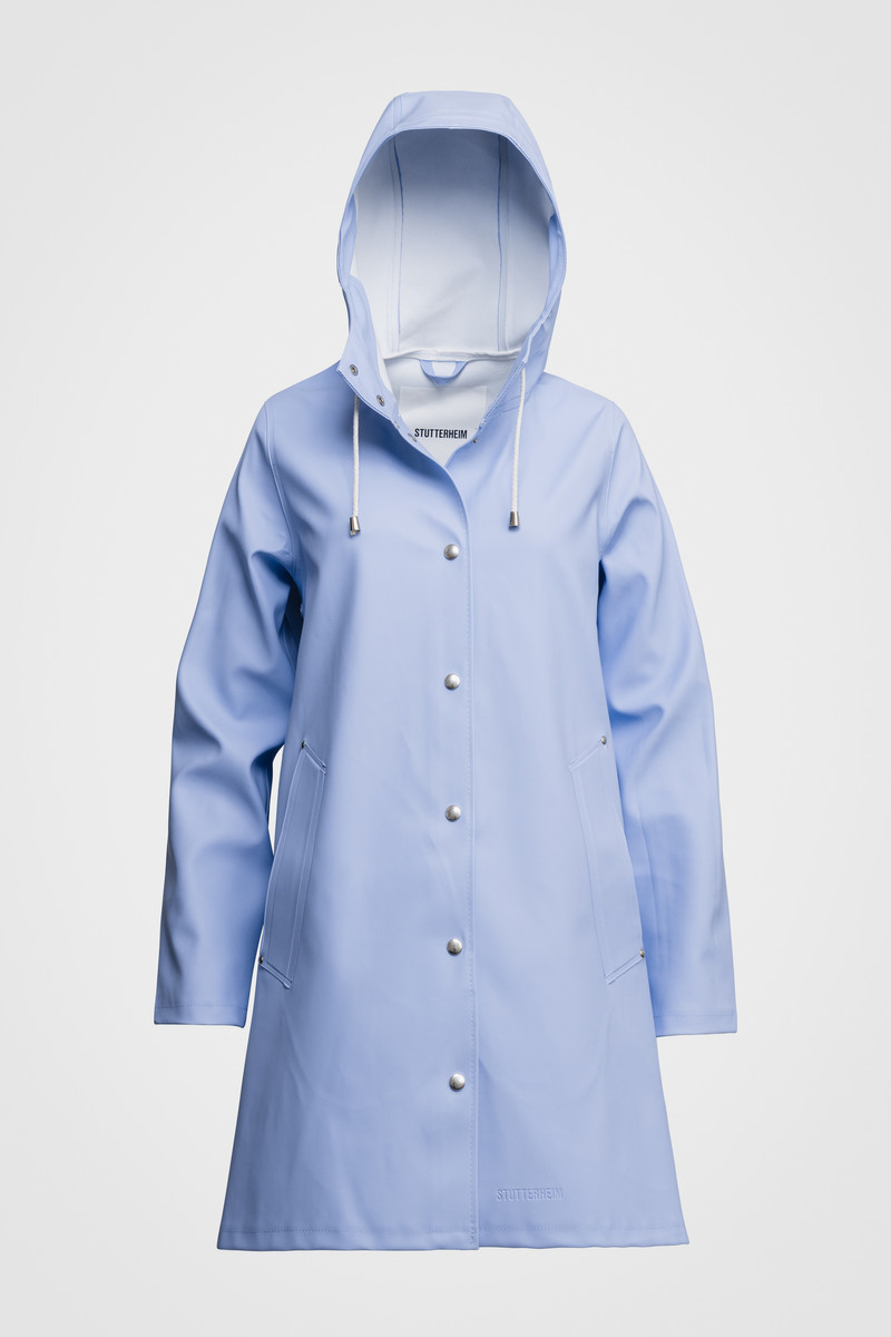 Mosebacke Raincoat Light Blue 1