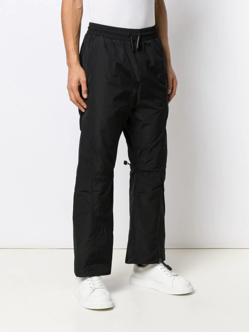 Puffer loose fit trousers - 3