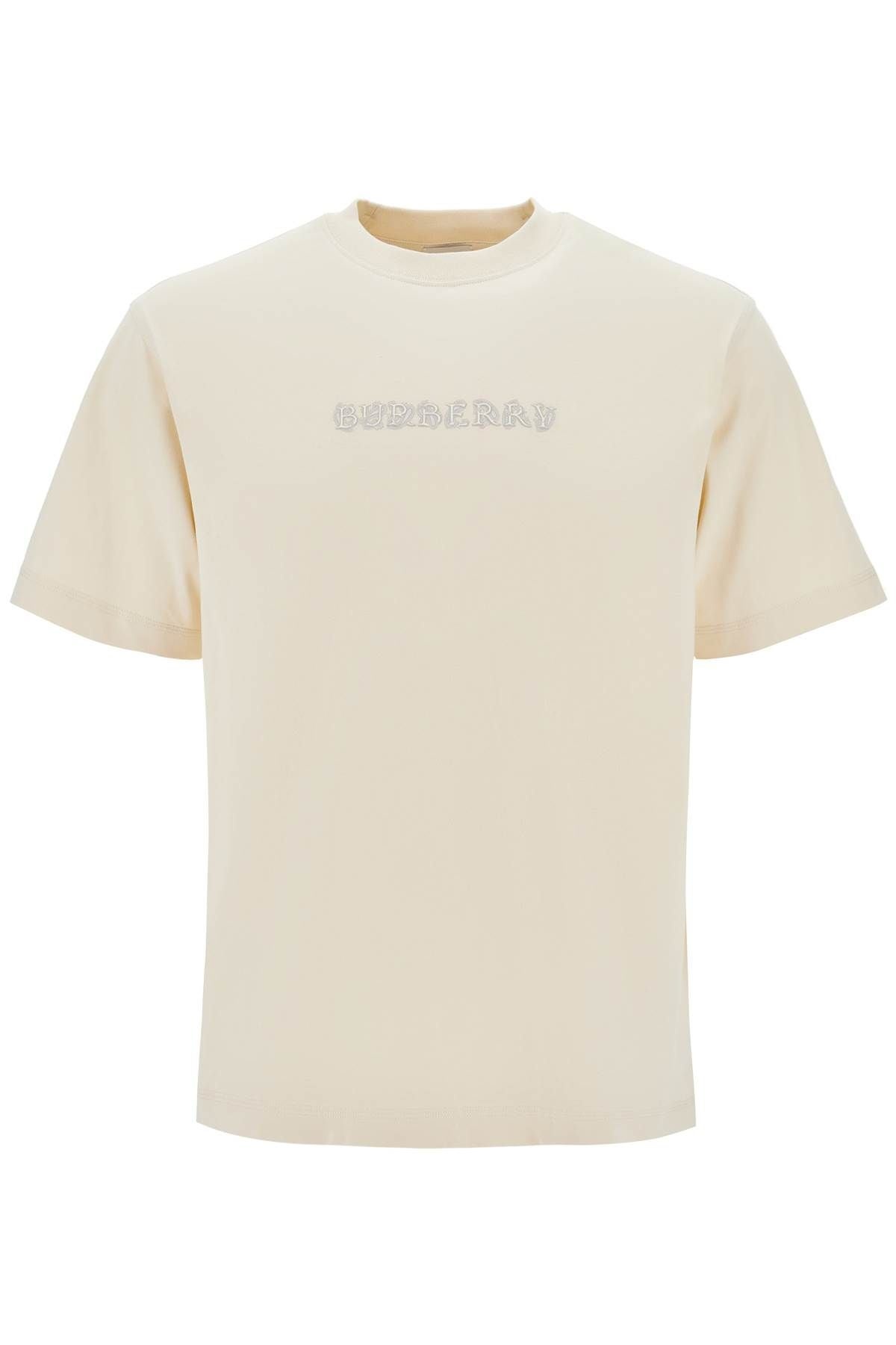 Tシャツ・カットソー Burberry Paisley Logo T-Shirt Paisley Logo Cotton T-shirt in Bloom - Women | Burberry