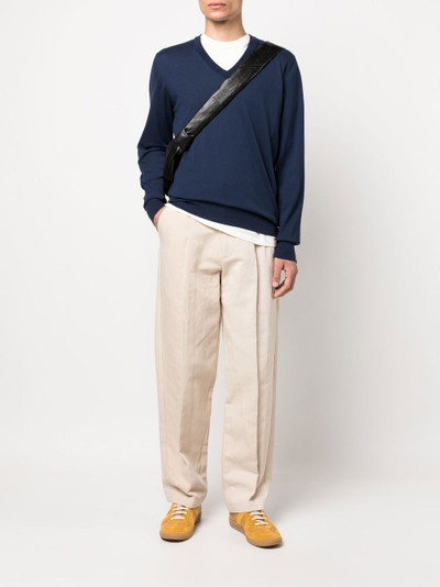 Mackintosh fine-knit organic cotton jumper outlook