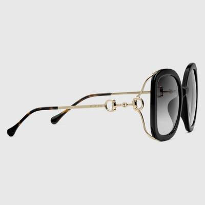 GUCCI Rectangular sunglasses with Horsebit outlook